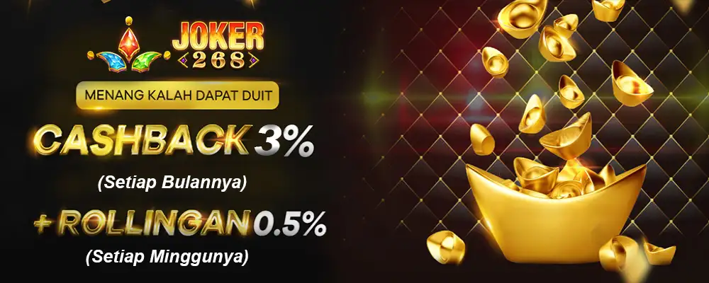 joker268 menang kalah dapat duit